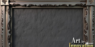 Graphics Art Industrial Picture Frame Overlays