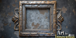Graphics Art Industrial Picture Frame Overlays