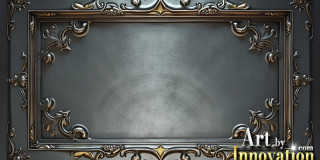 Graphics Art Industrial Picture Frame Overlays