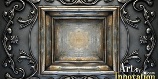 Graphics Art Industrial Picture Frame Overlays