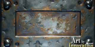 Graphics Art Industrial Picture Frame Overlays