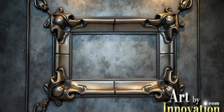 Graphics Art Industrial Picture Frame Overlays