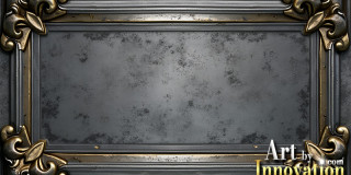 Graphics Art Industrial Picture Frame Overlays