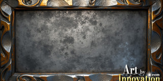 Graphics Art Industrial Picture Frame Overlays