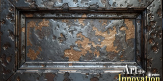 Graphics Art Industrial Picture Frame Overlays