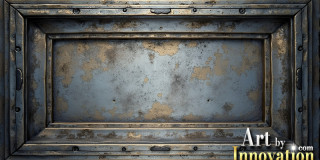 Graphics Art Industrial Picture Frame Overlays