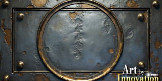 Graphics Art Industrial Picture Frame Overlays