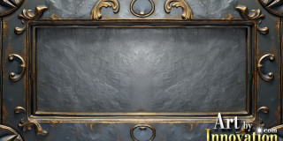 Graphics Art Industrial Picture Frame Overlays