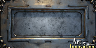 Graphics Art Industrial Picture Frame Overlays