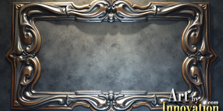 Graphics Art Industrial Picture Frame Overlays