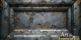 Graphics Art Industrial Picture Frame Overlays