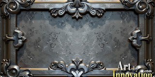 Graphics Art Industrial Picture Frame Overlays