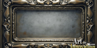 Graphics Art Industrial Picture Frame Overlays