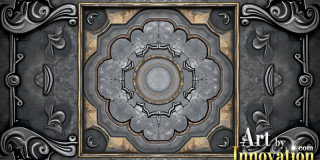 Graphics Art Industrial Picture Frame Overlays