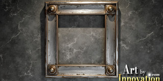 Graphics Art Industrial Picture Frame Overlays