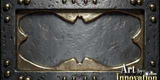 Graphics Art Industrial Picture Frame Overlays