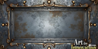 Graphics Art Industrial Picture Frame Overlays