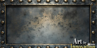 Graphics Art Industrial Picture Frame Overlays