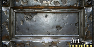 Graphics Art Industrial Picture Frame Overlays