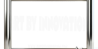 Graphics Art Silver Picture Frame Overlays