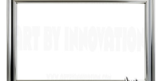 Graphics Art Silver Picture Frame Overlays