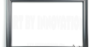 Graphics Art Silver Picture Frame Overlays