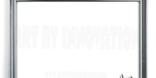 Graphics Art Silver Picture Frame Overlays