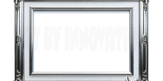 Graphics Art Silver Picture Frame Overlays