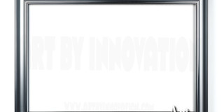 Graphics Art Silver Picture Frame Overlays