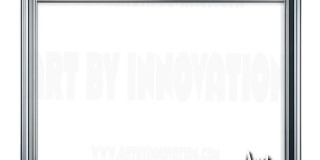 Graphics Art Silver Picture Frame Overlays