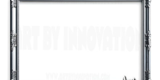 Graphics Art Silver Picture Frame Overlays