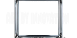 Graphics Art Silver Picture Frame Overlays