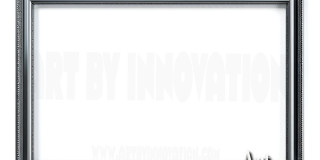 Graphics Art Silver Picture Frame Overlays