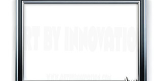 Graphics Art Silver Picture Frame Overlays