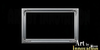 Graphics Art Silver Picture Frame Overlays