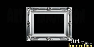Graphics Art Silver Picture Frame Overlays