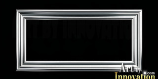 Graphics Art Silver Picture Frame Overlays