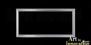 Graphics Art Silver Picture Frame Overlays