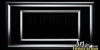 Graphics Art Silver Picture Frame Overlays