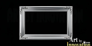 Graphics Art Silver Picture Frame Overlays