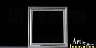 Graphics Art Silver Picture Frame Overlays