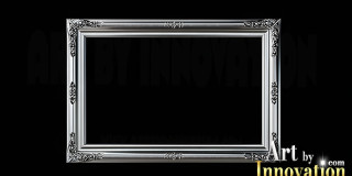 Graphics Art Silver Picture Frame Overlays