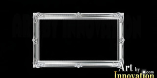Graphics Art Silver Picture Frame Overlays