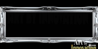 Graphics Art Silver Picture Frame Overlays