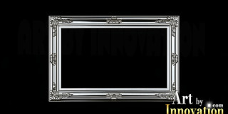 Graphics Art Silver Picture Frame Overlays