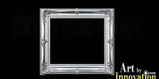 Graphics Art Silver Picture Frame Overlays