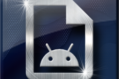 Amazing Graphics Art Collection: Silver on Blue Shinny with Lens Flair, PNG Icons, FREE