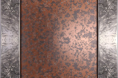 Graphics Art Copper Picture Frame Overlays