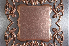Graphics Art Copper Picture Frame Overlays