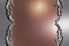 Graphics Art Copper Picture Frame Overlays